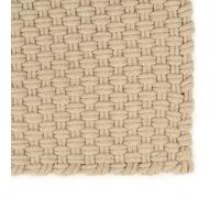 Tidyard Rug Rectangular Natural 160x230 cm Cotton carpet Model345112