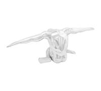 Tidyard Sculpture Silver 63 x 20 x 22 cm Aluminium Christmas decorations Model42000145