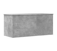 Tidyard Storage Box Concrete Grey 100x42x46 cm Engineered Wood storage box Model840663