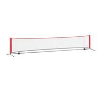 Tidyard Tennis Net Folding Manual Black and red 494.5 x 90 x 87 cm Polyester tennis net Model42012862