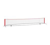 Tidyard Tennis Net Folding Manual Black and red 595 x 90.5 x 87 cm Polyester tennis net Model42012863