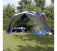 Tidyard Tents with Roof Azure blue 434 x 434 x 230 cm Polyester mosquito net Model4100694