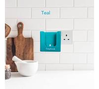 TidyDock, Super Neat Plug Mounted Docking station, charging station, for iPhone (all models) - Teal