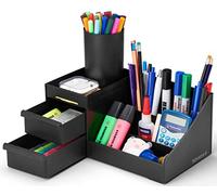 Tidyhive Desk Organiser Tidy & Pen Pot, Stationary Organiser Desk Tidy, Caddy For Office & Craft Storage Holder