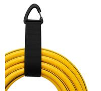 TidyNest | Cable Organisation Strap with Clip | 2-Pack Medium | Hook and Loop Cable, Wire or Hose Organiser with Hanging Clip for Garage, Shed, Workshop Walls or Camping Equipment