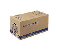 tidyPac TRANSPORT BOX extrastrong Removal Box Cardboard 360 (W) x 690 (D) x 370 (H) mm Brown Pack of 10