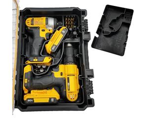 TidyTool Liner and Organizer for Dewalt 20V Max Drill and Impact Combo Set