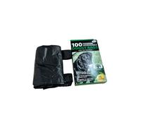 Tidyz 1, 100, 200 or 600 - PREMIUM FRAGRANCED EXTRA STRONG BLACK Doggy Poo Poop Bags (2 x Box of 100)