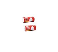 Tidyz 2 Packs Of 40 Handy Bags - Carrier Bags - Fits 15L Pedal Bin - Extra Strong Tie Handle 80 Bags In Total