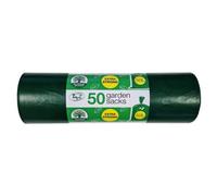 Tidyz 50L Garden Tidy Bag (Pack Of 50) Green (One Size)