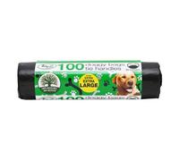 TidyZ XXL Doggy Bags with Tie Handles 100 Assorted Pack