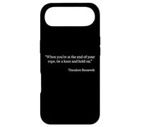 Tie a Knot and Hold On Shirt Theodore Roosevelt Quote Case for iPhone Air