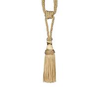 Tie Backs For Curtains 1PCS Curtain Tiebacks Tassel Clips Rope Tie Backs Holdbacks Decorative Holder Accessories For Drape(Gold)
