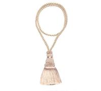Tie Backs For Curtains 2PCS Tassel Curtain Tiebacks Holder Accessory Bandage Rope Decorative Home Decor Hanging Accessories(Khaki)
