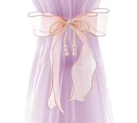 Tie Backs for Drapes,Bowknot Drape Tiebacks Holdbacks | Bow Shape Drapery Tiebacks, Holdbacks Draperies Holders, Drape Straps for Thin & Thick Window Draperies
