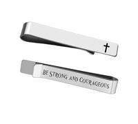 Tie Clip for Men Wedding Graduation Gift for Him Son Grandson Birthday Christmas Gift Tie Clips for Dentist Pilot, Small, Non-Precious Metal, No Gemstone