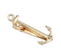 Tie Clips 2Pcs Anchor Tie Clip For Men's Wedding Accessories Copper Material Clips