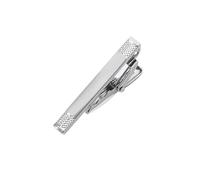 Tie Clips for Men 2pcs Metal Tie Clip for Men Wedding Necktie Clasp Gentleman Ties Bar Crystal Pin for Men's Accessories(A2-4cm)