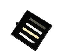 Tie Clips for Men 4pcs Colorful Metal Tie Clip for Men Wedding Necktie Clasp Gentleman Ties Bar Crystal Pin for Men's Accessories(Set 1)