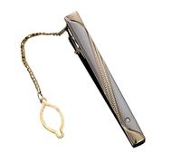 Tie Clips for Men - Shiny Slim Models, Non-Slip Elegant Suit Accessories for Father, Husband, Boyfriend, Business Lunch, Festive Occasions, Siehe Beschreibung, copper, See description