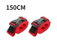 Tie Down Straps, 2/3pcs Nylon Cargo Strap Recyclable Tied Lugga Fastener Ropes with Buckle Down Lash Belt Tied Outdoor Travel Camping Tools(2pcs 150cm)