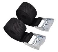 Tie Down Straps,2Pack Heavy Duty Tensioning Belts, 1M to 8M Adjustable Cargo Straps Ratchet Straps, Suitable for Cargo,Trucks,Width 38/50mm(Black,Width 50mm x Length 1m)