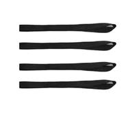 Tie Down Straps 4pcs 20.5cm Soft Loop Tie Down Straps For Motorcycles Bikes Securing Lawn(YELLOW)