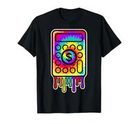 Tie Dye Calculator Math Lover Funny Drip Money Dollar Game T-Shirt