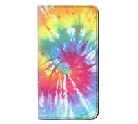 Tie Dye Colorful Graphic Printed PU Leather Flip Case Cover For LG G7 ThinQ
