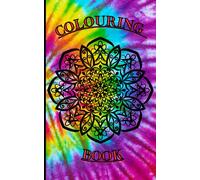 Tie dye colouring book | Mandala's | 100 pages