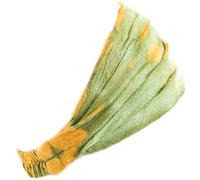Tie dye Cotton Headbands, Elastic Hippie Bohemian Bandana, Hair Wrap Colorful summer wear Handmade In Nepal (Mango, One Size)