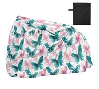Tie Dye Flowers Butterfly Green Bike Covers Waterproof Road Bike Cover Bikes Accessories