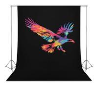 Tie-dye Flying Ea-gles Funny Photography Backdrop Background Washable Photo Studio Backdrops for Party Video Shooting