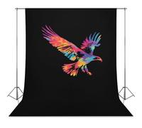 Tie-dye Flying Ea-gles Funny Photography Backdrop Background Washable Photo Studio Backdrops for Party Video Shooting