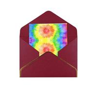 Tie Dye Greetings Card Birthday Card Happy Christmas Halloween Envelopes Blank Cards All Occasions