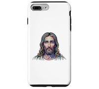 Tie Dye - Jesus Christ Portrait Face Divine God Holy Case for iPhone 7 Plus/8 Plus