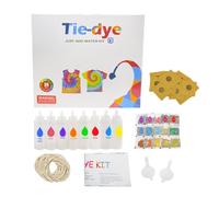 Tie Dye Kit, Clothing Dyeing Tool & Tie Bottle Set, Complete Colorful Fabric Kit for Beginners and Experts, Perfect for Family, School, Home, Quilts, Canvas, Hats, Shoes, Crafts, and DIY