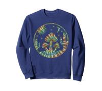 Tie Dye Mushrooms Mystical Desert Vintage Festival Sweatshirt