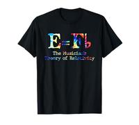 Tie Dye Musician The Musician's Theory Of Relativity Joke T-Shirt