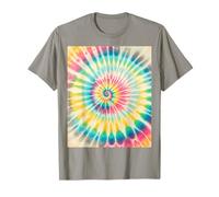 Tie Dye Pastel Summer Pastel Spiral Tie Dye Rainbow Swirl T-Shirt