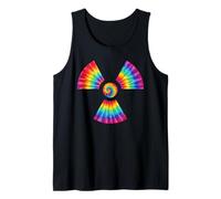 Tie Dye Radiation Symbol Radiology Rad Technician Tank Top