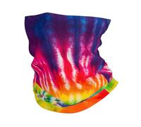 Tie Dye Rainbow Spiral Men Women Face Shield Universal Half Face Headwear Uv Protection Face Scarf For Climbing Tennis Outdoor