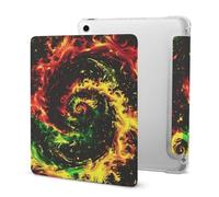 Tie Dye Rasta Web Tablet Case with Pencil Holder Protective Cover Design Compatible for IPAD 2020 AIR 4 (10.9in)