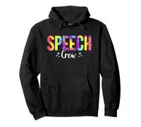 Tie Dye Speech Crew Speech Language Pathologist Pathology Pullover Hoodie