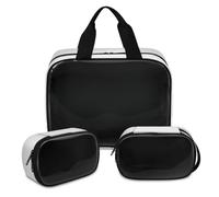 Tie Dye Swirl Makeup Bag for Women Men, Tie Dye Translucent Cosmetic Bag Wash Pouch Shower Bag 3 Pcs Travel Toiletry Toiletries Cosmetic Organizer