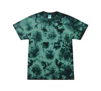 Tie Dye T Shirt Short Sleeve Colourful Cotton Tee Retro Multicolour Summer Tops