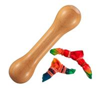 Tie Dye Tool, Fabric Stretching Aid, Textile Crafting Stick, Handmade Wood Design, Artistic Control Support, 15.2x4cm, for Clothing Design, Staining, Crafts