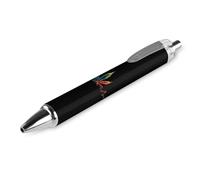 Tie Dye Weed Leaf Heartbeat Ballpoint Pen Retractable Black Ink Ball Point Pens for Office Home 1 PCS pattern 2533