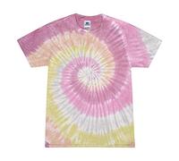 Tie-Dyes Men's Reactive-Dyed Flat Collar T-Shirt