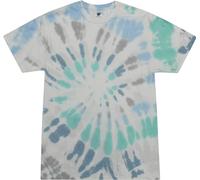 Tie Dyes Men's Tie Dyed Performance Tee Shirt H1000, Glacier, L